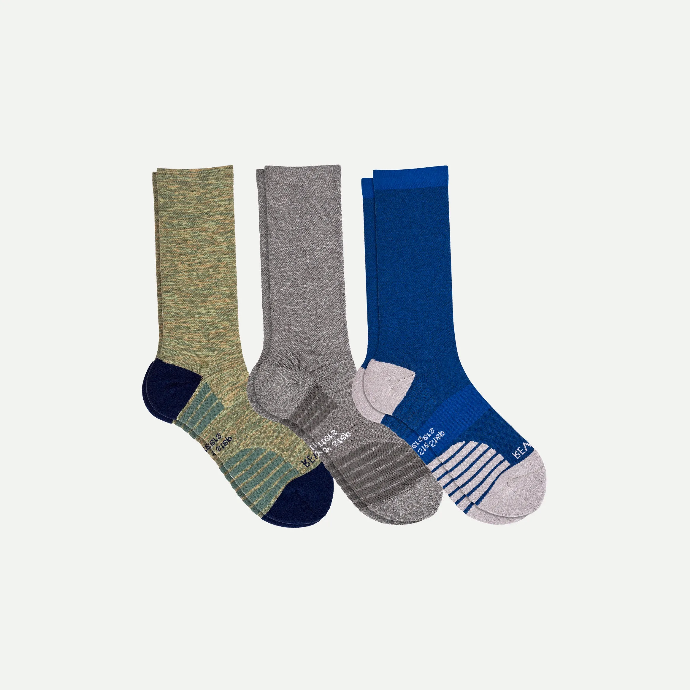 Men's Crew Classics: 3-Pack Mid-Weight Comfort Socks