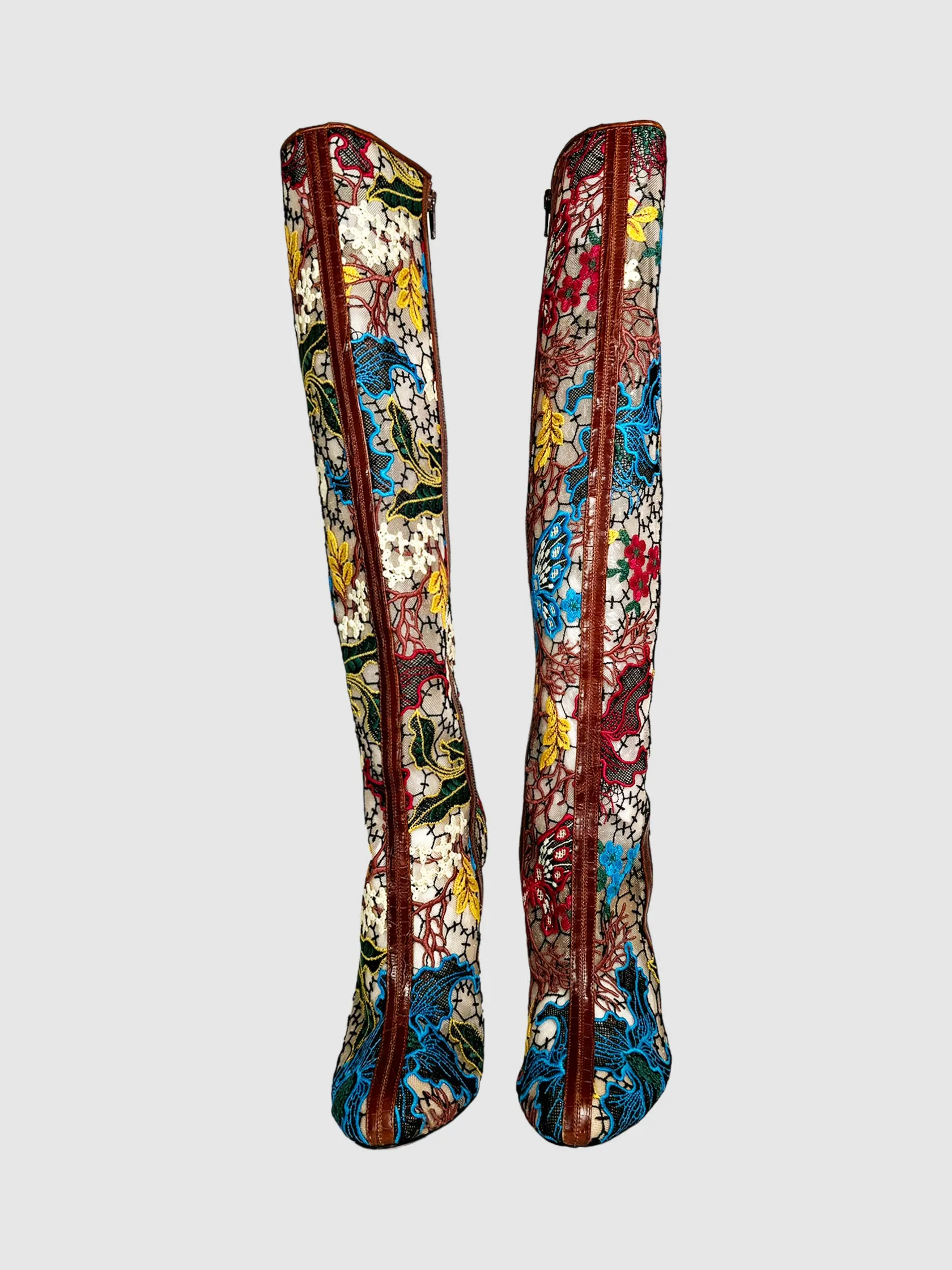 Miss Tennis Tall Boots - Size 38.5