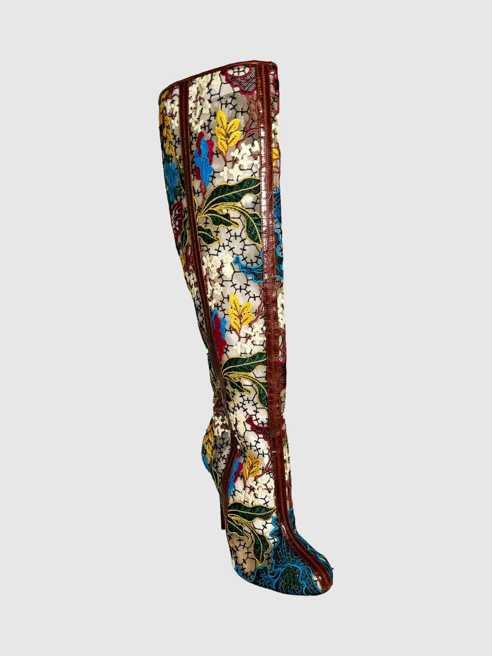 Miss Tennis Tall Boots - Size 38.5