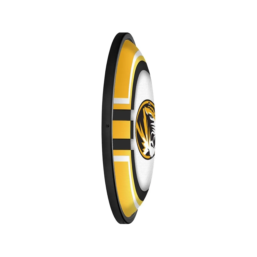 Missouri Tigers: Oval Slimline Lighted Wall Sign