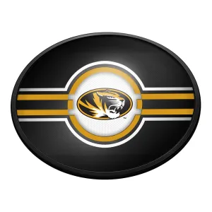 Missouri Tigers: Oval Slimline Lighted Wall Sign