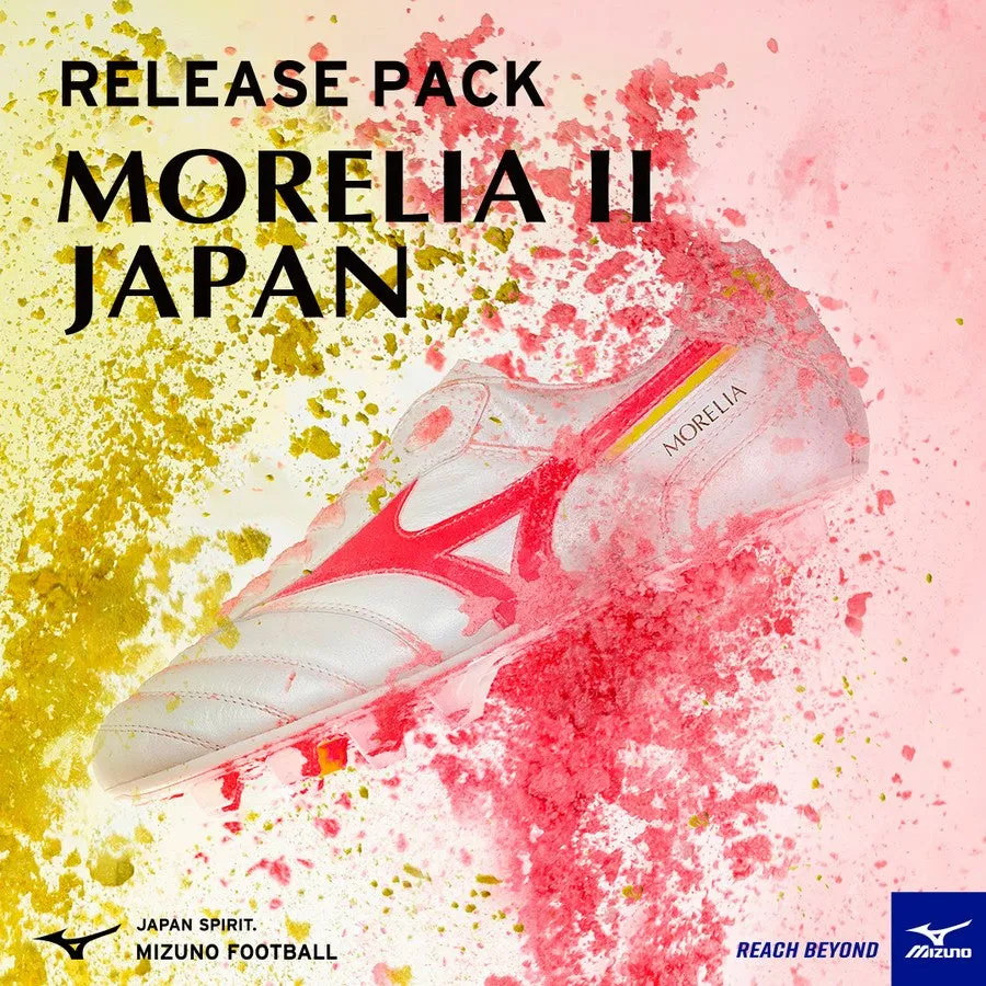 Morelia 2 JAPAN Short Tongue Normal Stitch MIZUNO Japan Soccer Spikes P1GA230164