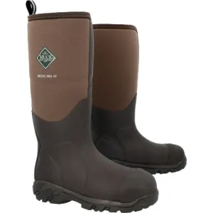 Muck Men's Arctic Pro Steel Toe Waterproof Rubber Work Boot - Bark - ACP-Steel