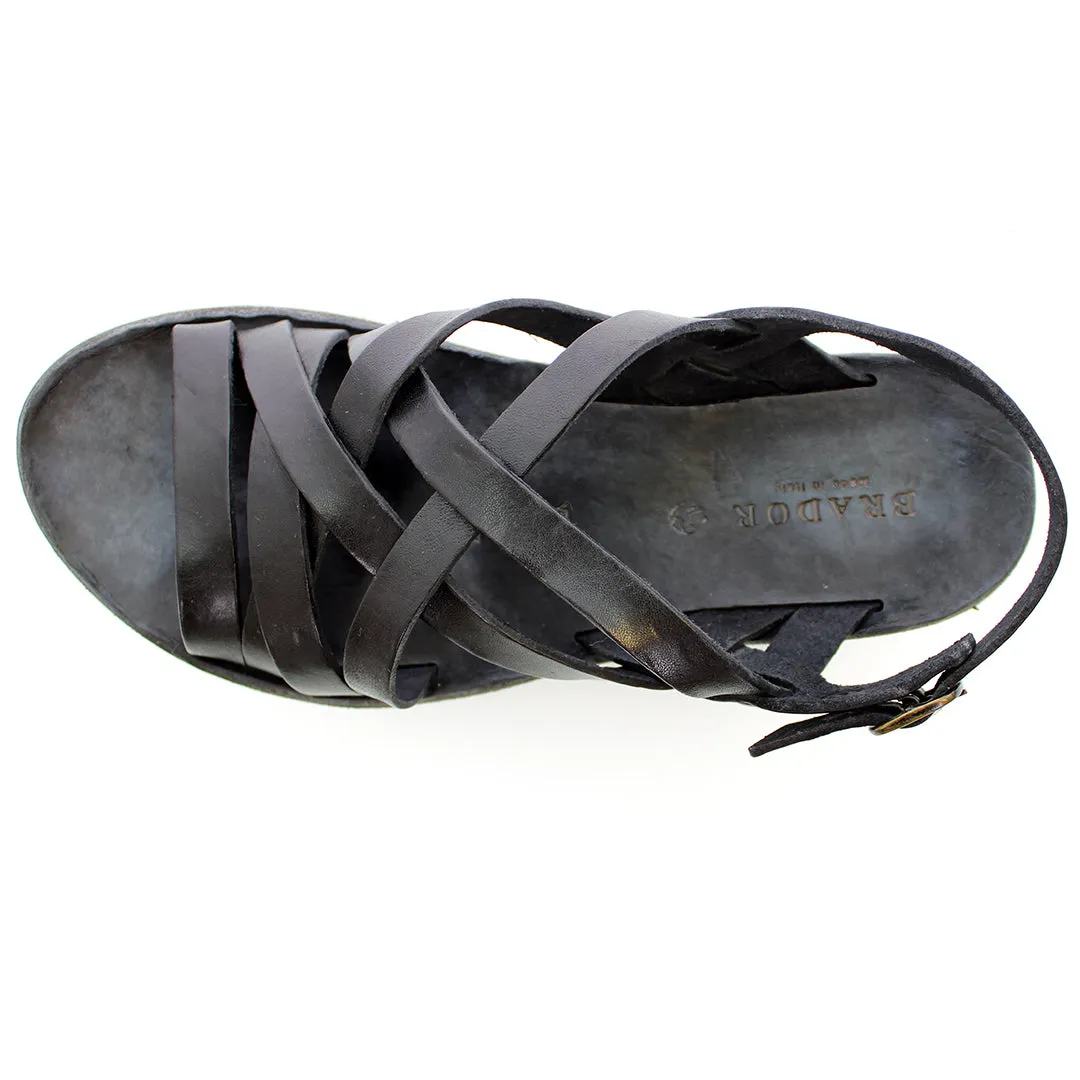 MULIER BLACK SANDALS