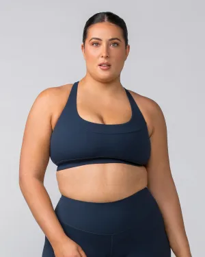 Muscle Nation | Ascend Bra - Navy