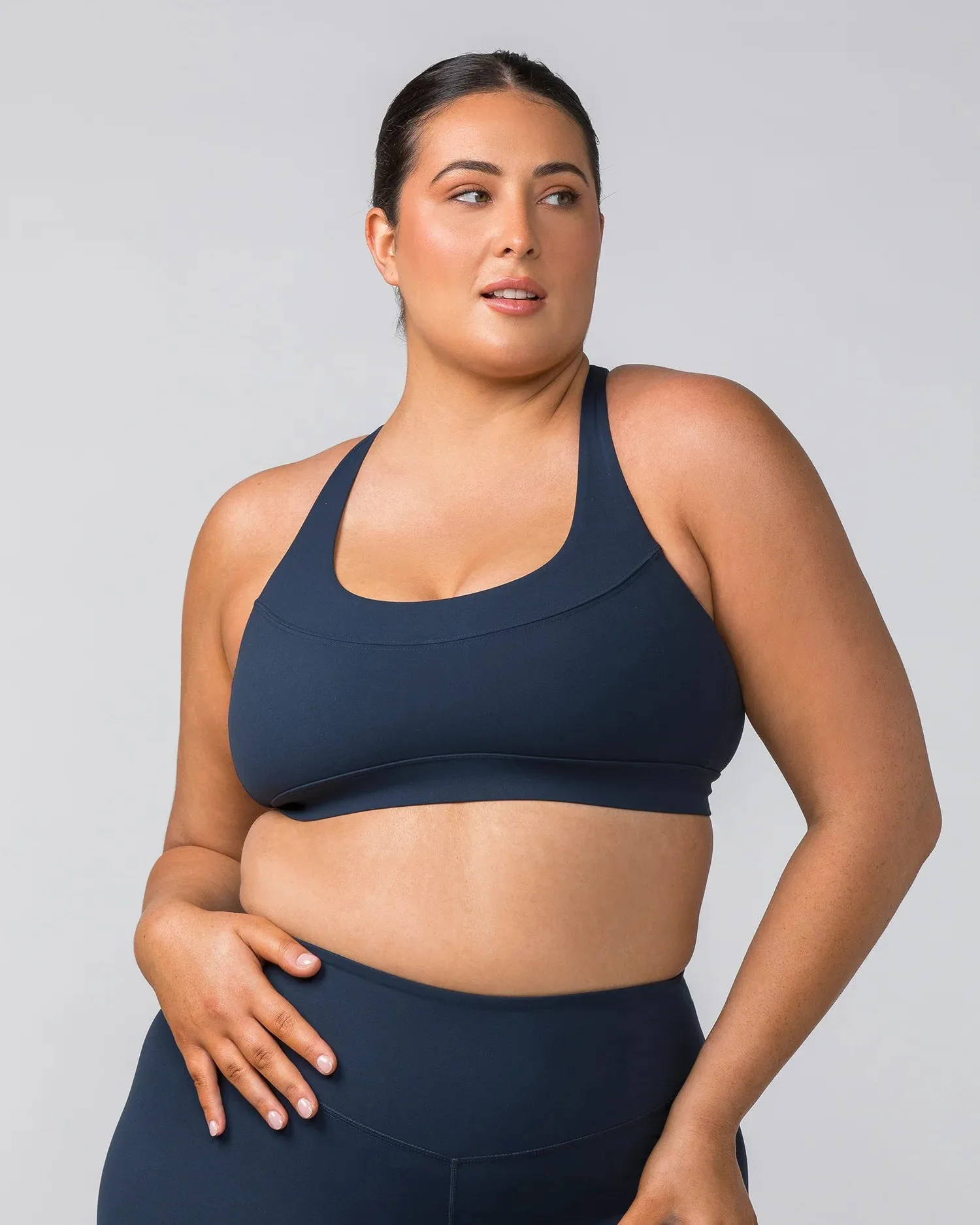 Muscle Nation | Ascend Bra - Navy