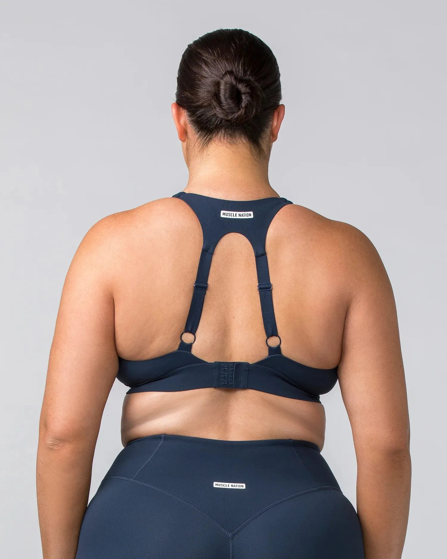 Muscle Nation | Ascend Bra - Navy