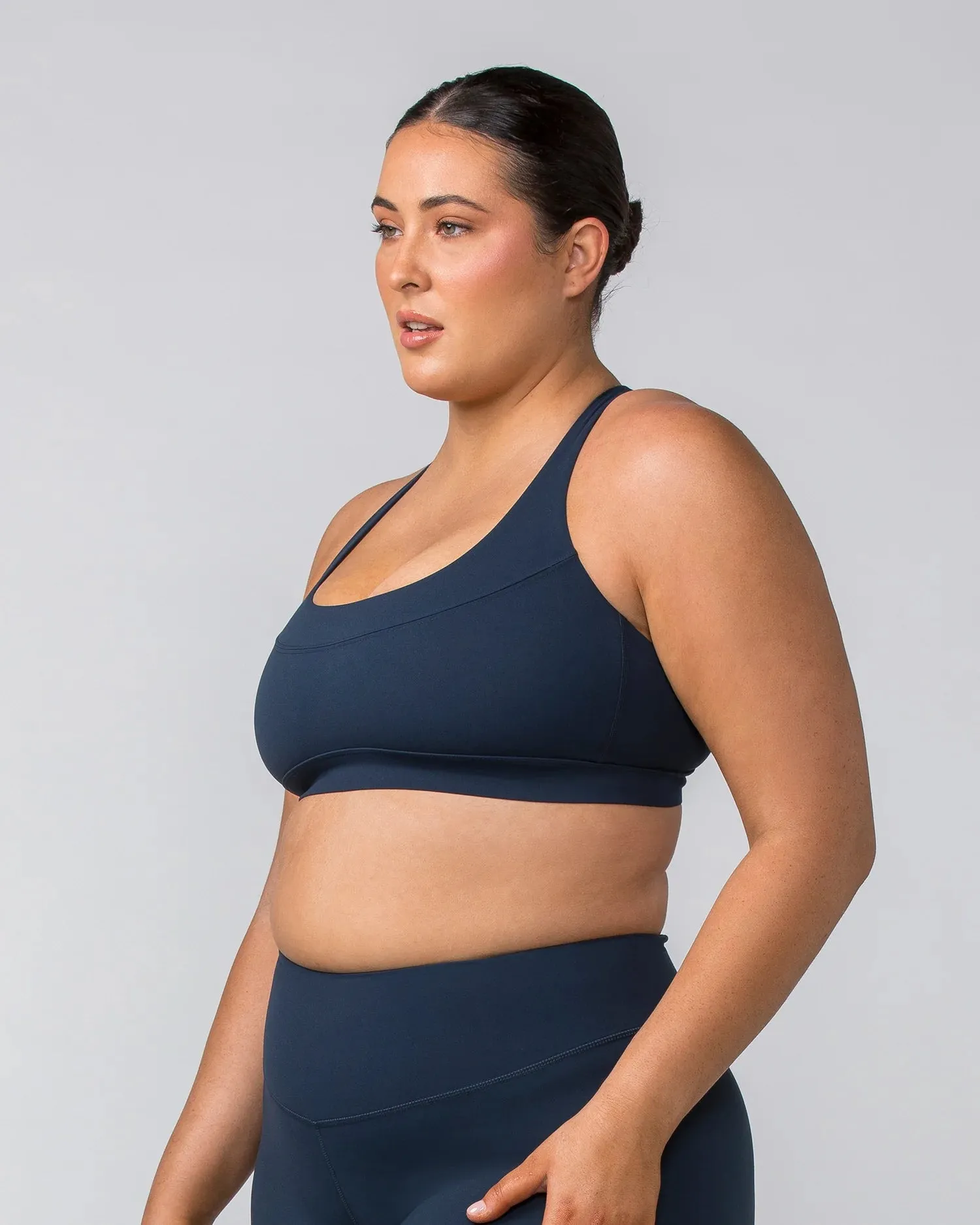 Muscle Nation | Ascend Bra - Navy