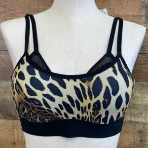 Natori Bra Women’s Size 34B Chestnut Leopard Gravity High Impact‎ Underwire