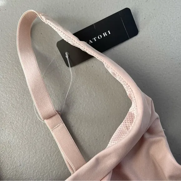 NATORI RECHARGE UNDERWIRE SPORTS BRA Light Mocha SZ 38C NWT
