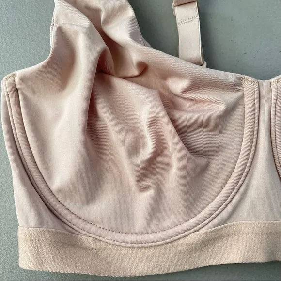 NATORI RECHARGE UNDERWIRE SPORTS BRA Light Mocha SZ 38C NWT