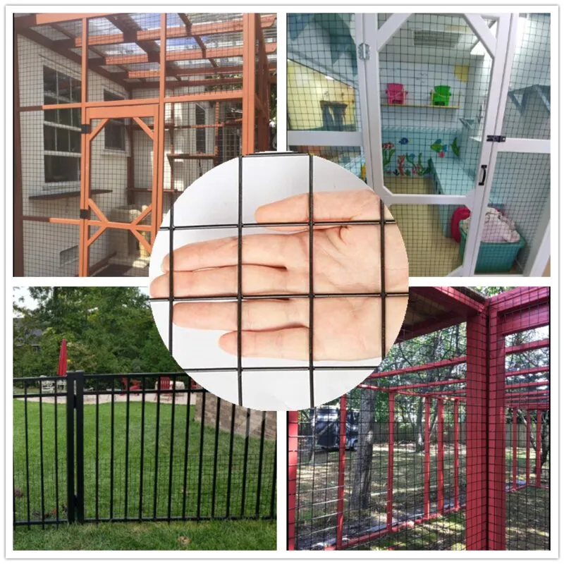 New Amagabeli 36inch x 50ft Hardware Cloth 1.5 inch Square 16 Gauge Black Vinyl Coated Welded garden Fence Mesh Roll Protect Chickens Rabbits! Retails $135 
