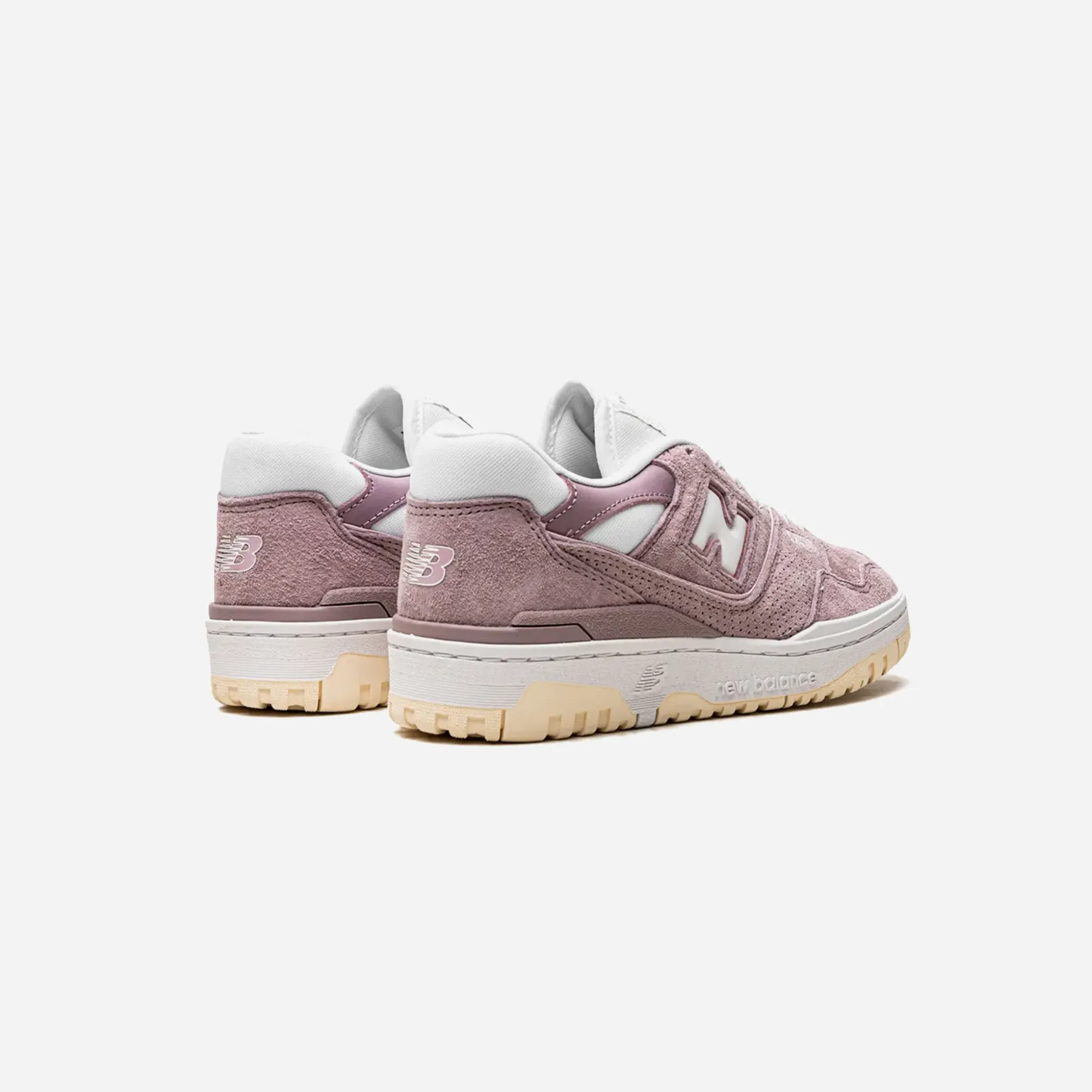 New Balance 550 Lilac Chalk Suede WMNS