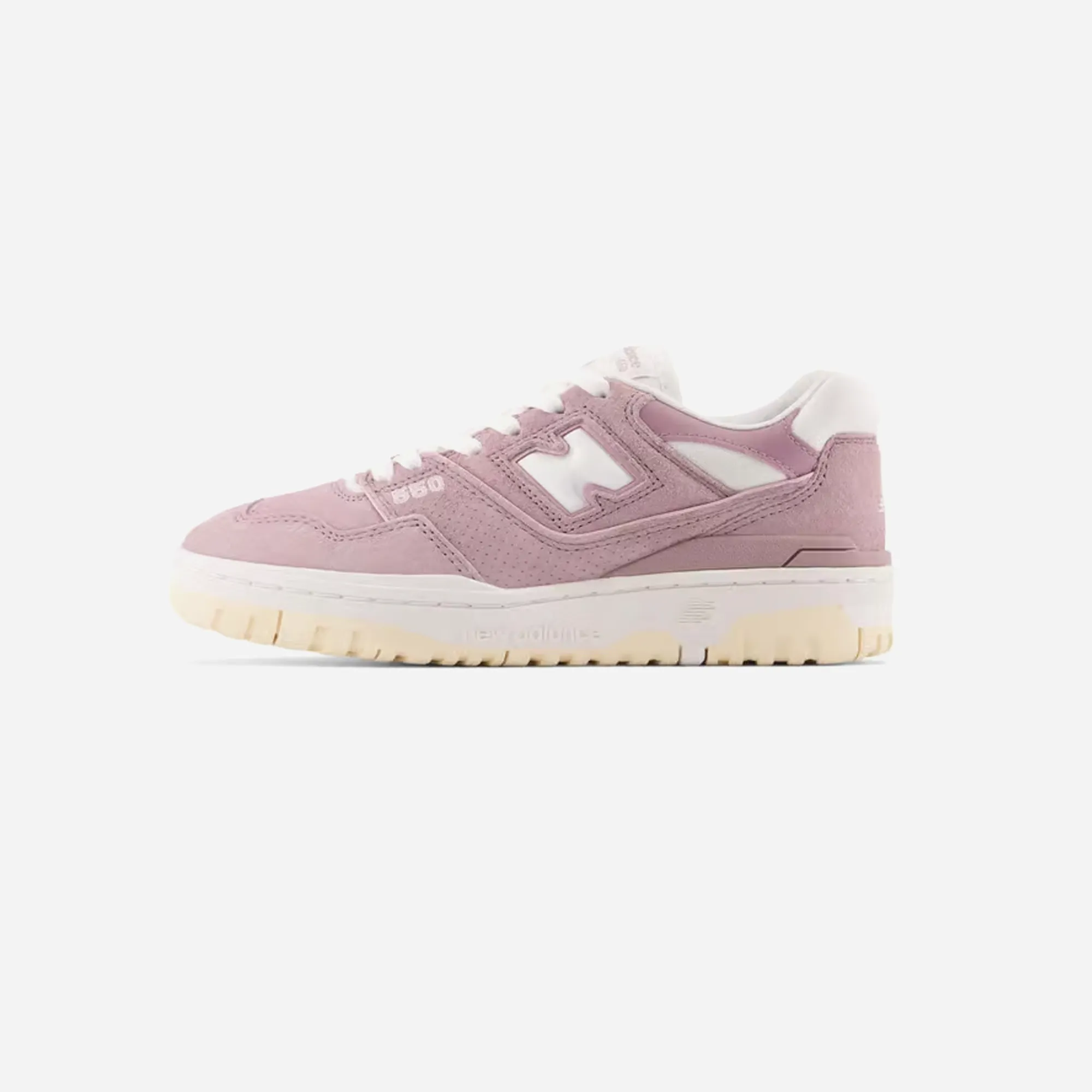New Balance 550 Lilac Chalk Suede WMNS
