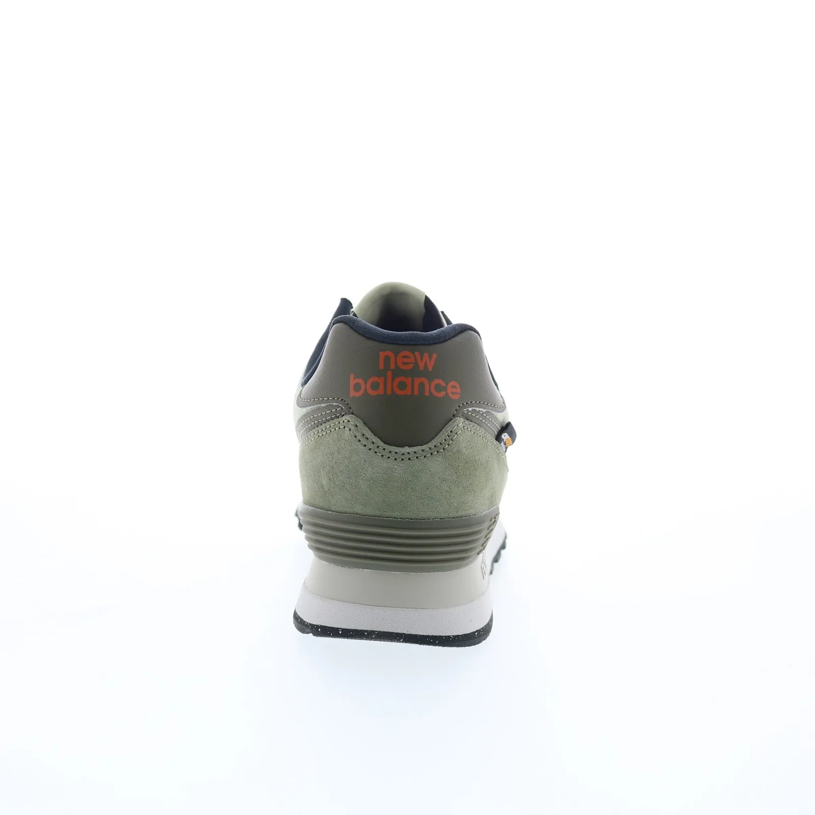 New Balance 574 U574SOC Mens Green Suede Lace Up Lifestyle Sneakers Shoes