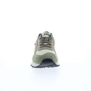 New Balance 574 U574SOC Mens Green Suede Lace Up Lifestyle Sneakers Shoes