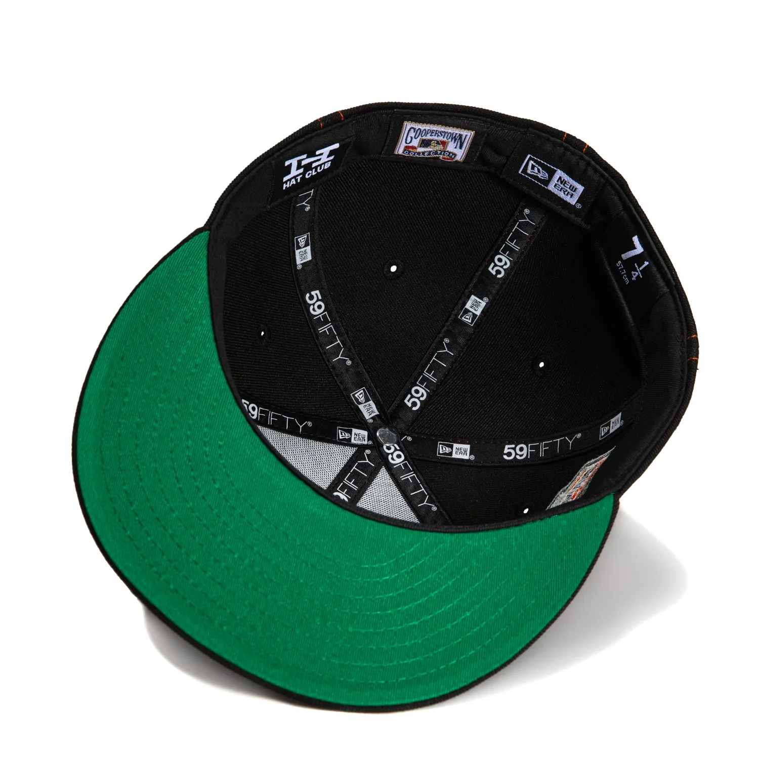 New Era 59Fifty Contrast Stitch Arizona Diamondbacks Inaugural Patch Upside Down Hat - Black, Light Orange