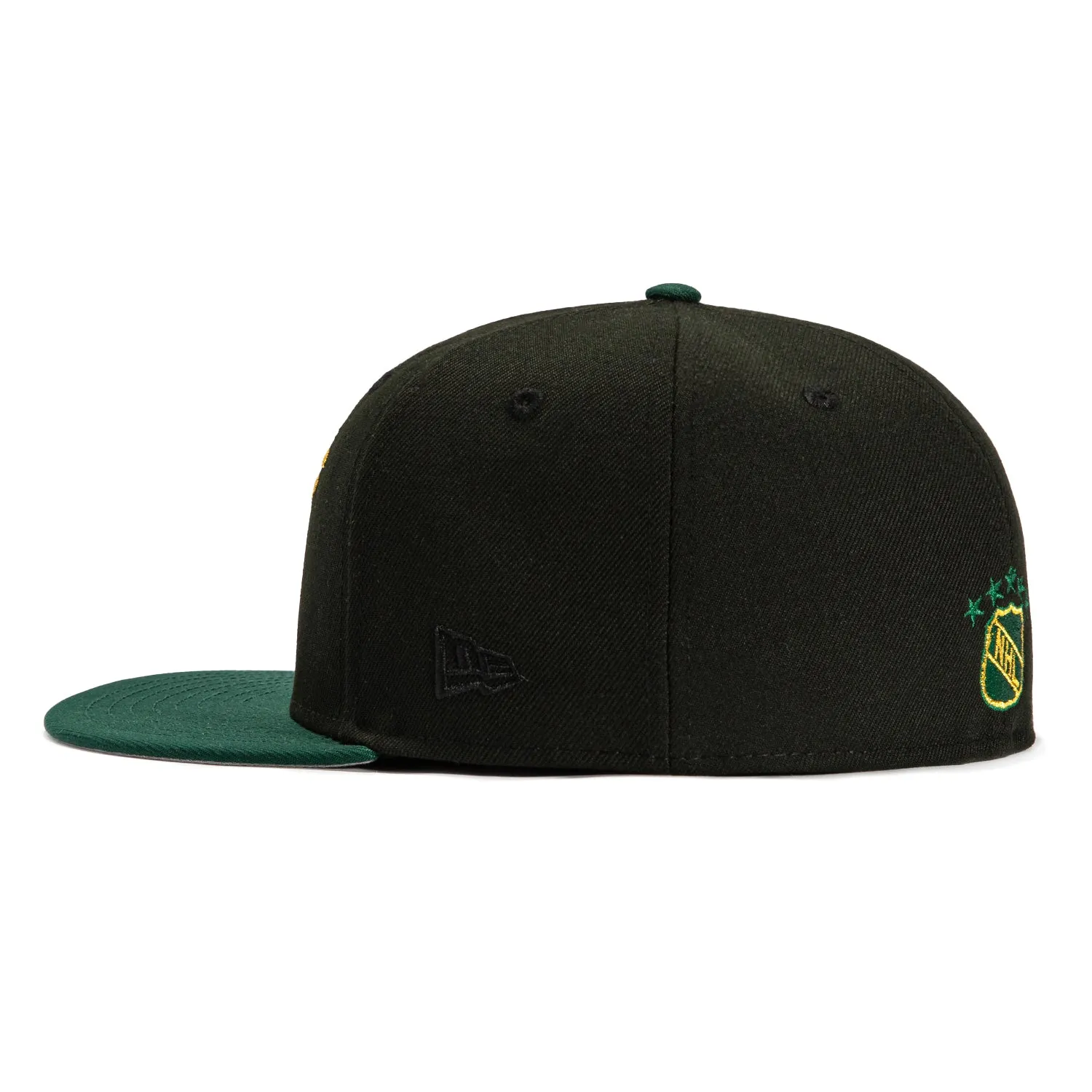 New Era 59Fifty Dallas Stars 20th Anniversary Patch Hat - Black, Green