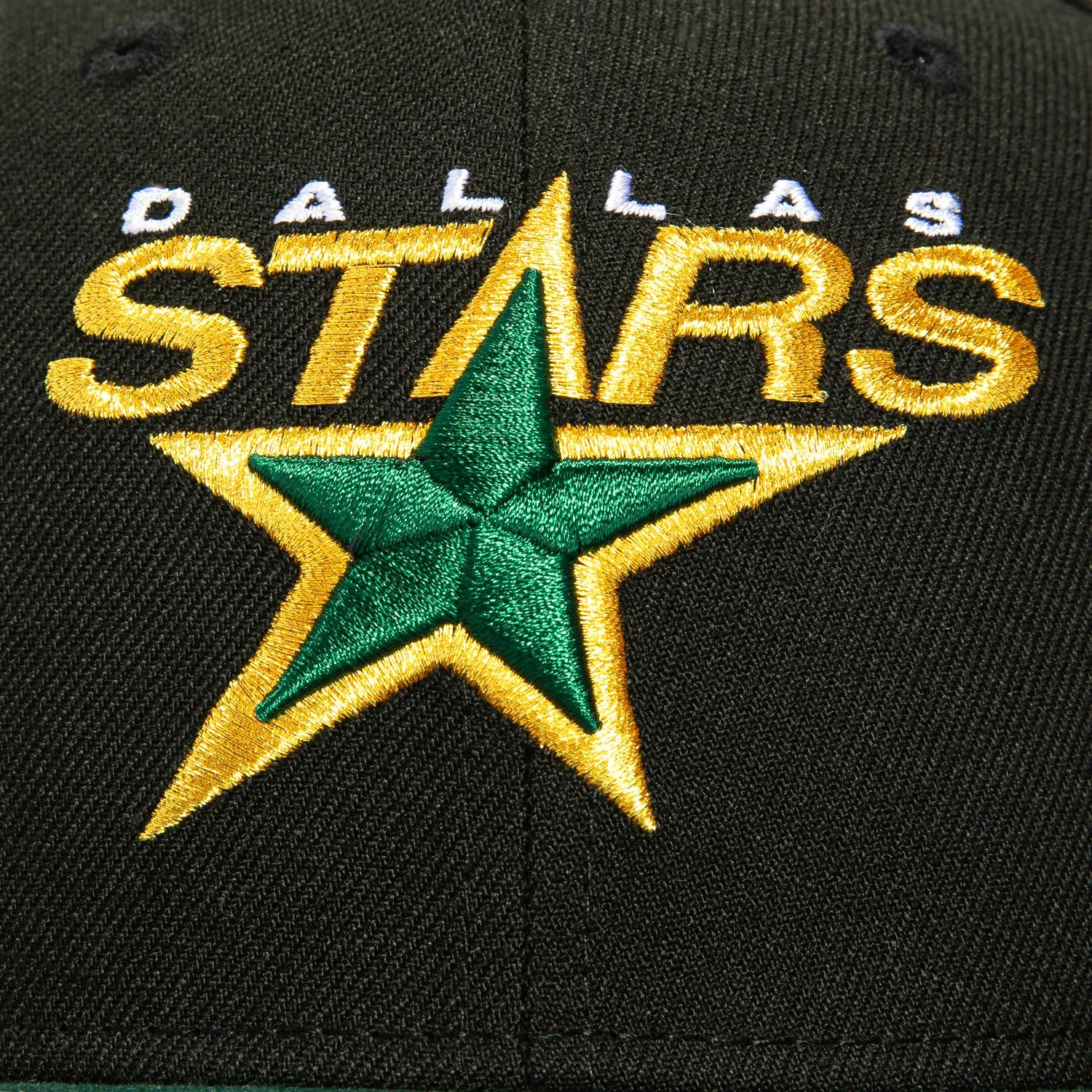 New Era 59Fifty Dallas Stars 20th Anniversary Patch Hat - Black, Green
