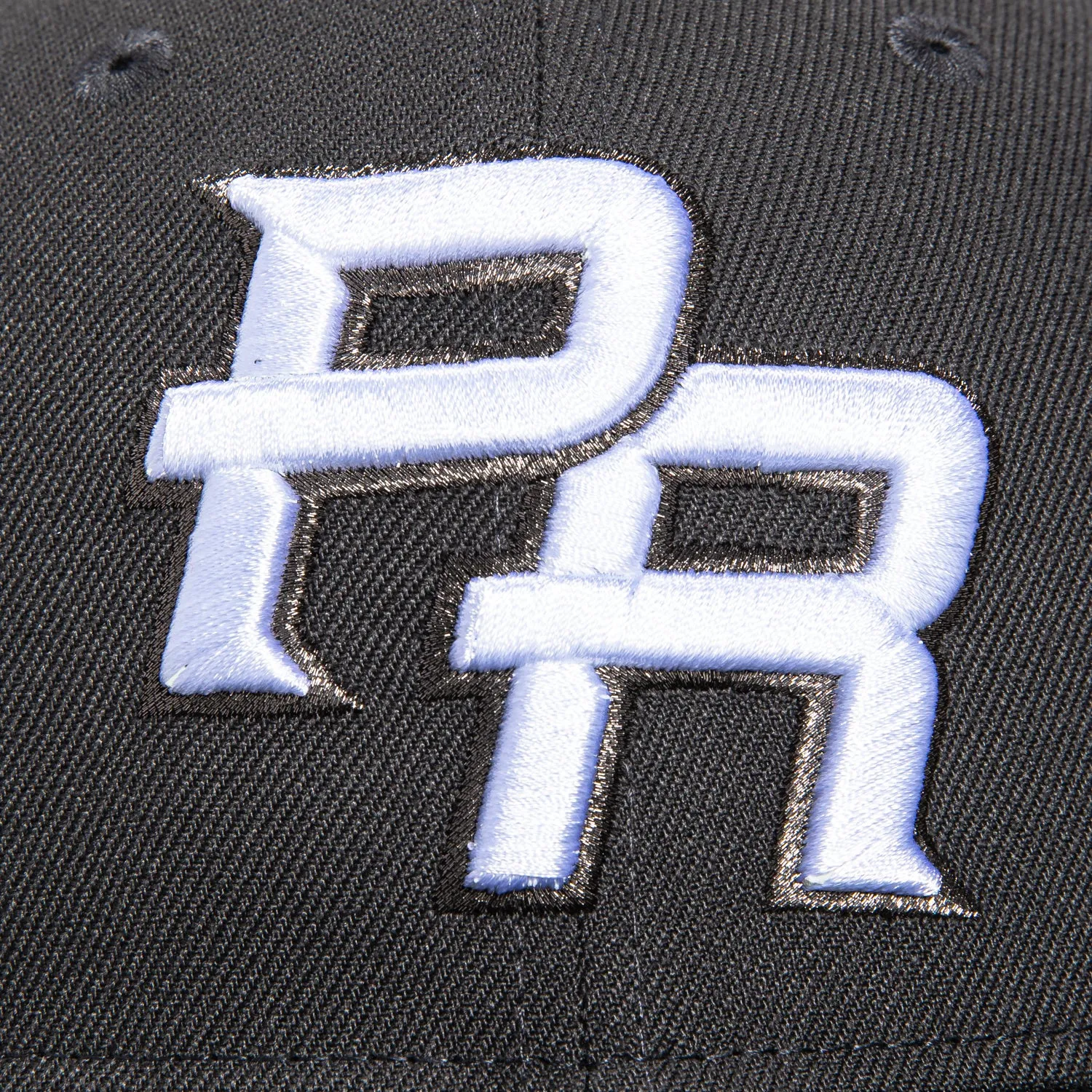 New Era 59Fifty Puerto Rico Flag Patch PR Hat - Graphite, Black