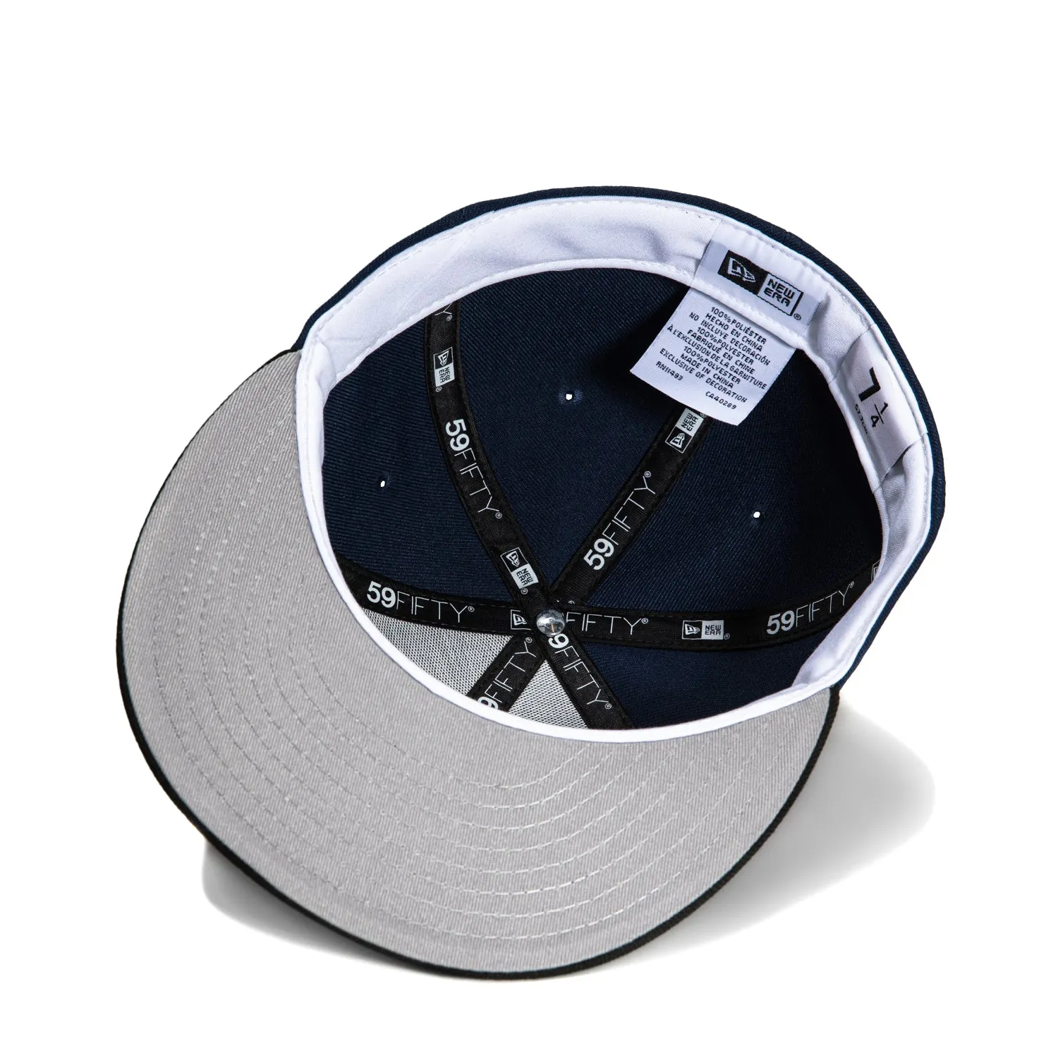 New Era 59Fifty Puerto Rico Flag Patch PR Hat - Navy, Black