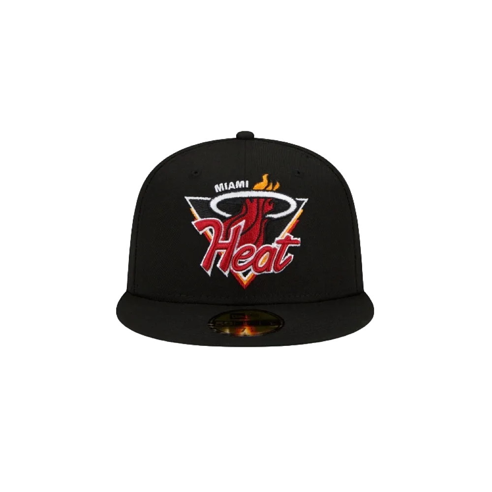 New Era Miami HEAT Tip Off Fitted