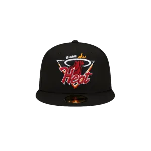 New Era Miami HEAT Tip Off Fitted