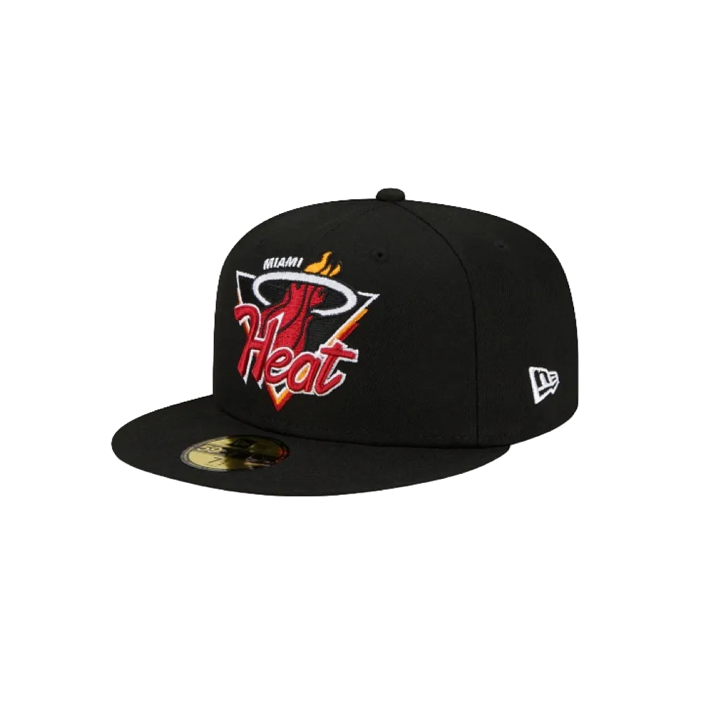 New Era Miami HEAT Tip Off Fitted