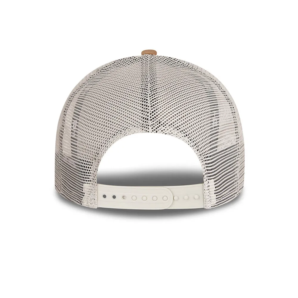 New Era - Sports Patch A Frame - Trucker/Snapback - Khaki/White