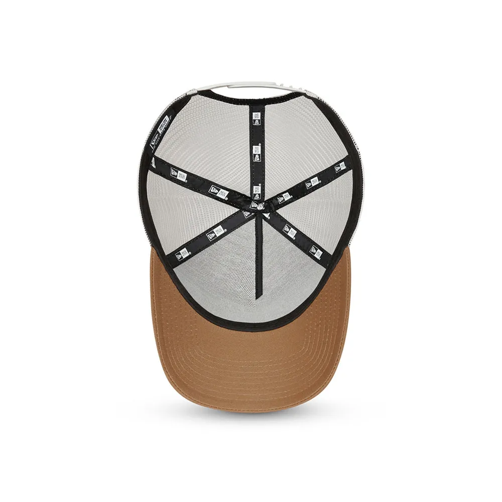 New Era - Sports Patch A Frame - Trucker/Snapback - Khaki/White