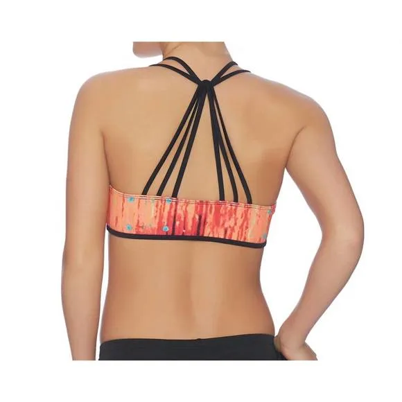 NEW EXIST BY NEXT galaxy activated 2-in-1 high neck tank top with sports bra in