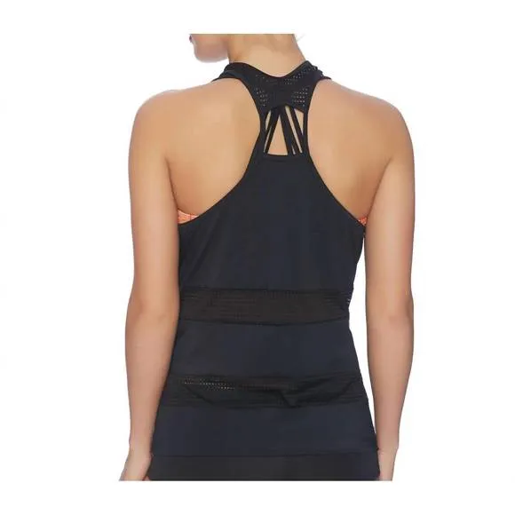 NEW EXIST BY NEXT galaxy activated 2-in-1 high neck tank top with sports bra in
