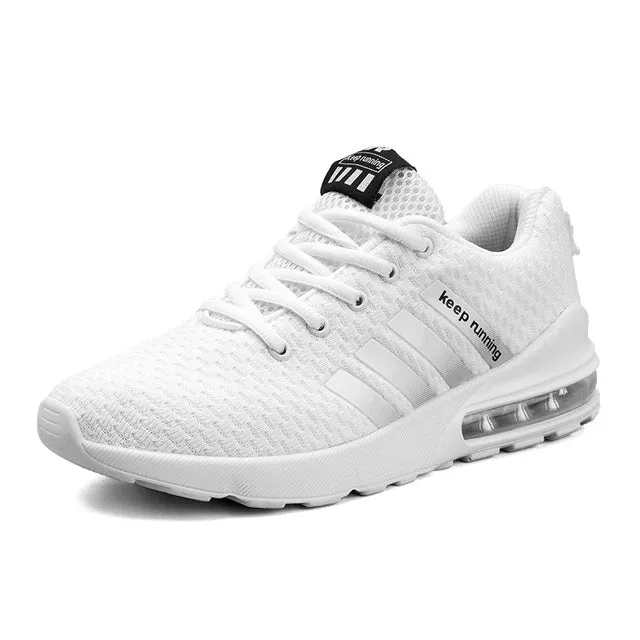 New running shoes breathable outdoor sports light mesh fitness shoes