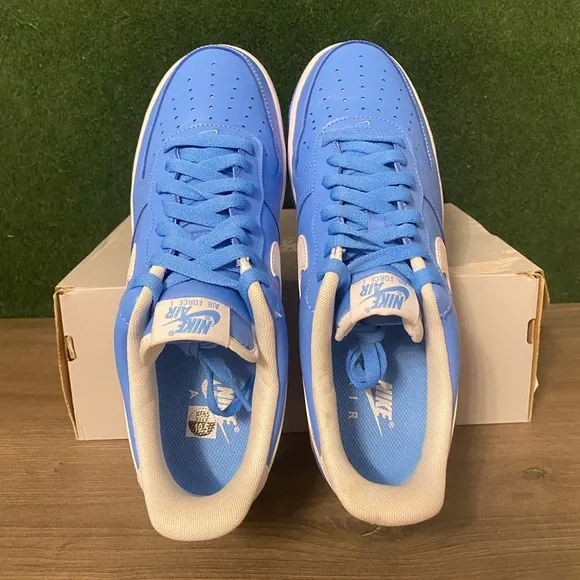 Nike Air Force 1 Low ‘07 ‘University Blue’ size 10.5