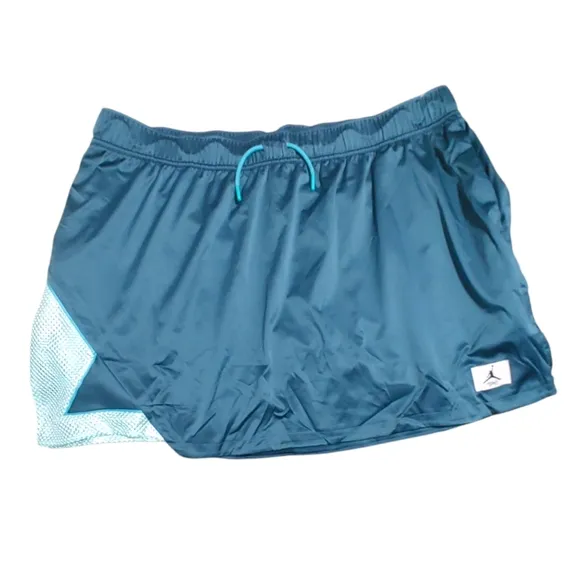 Nike Jordan Essentials Ash Green Tennis Skirt With Shorts Women Plus Size 1X NWT