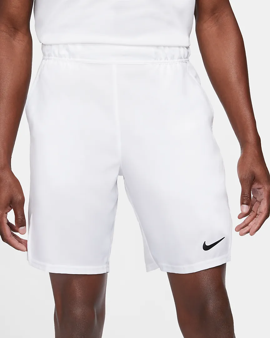Nike Men's DRI-FIT Victory 9" Tennis Short White
