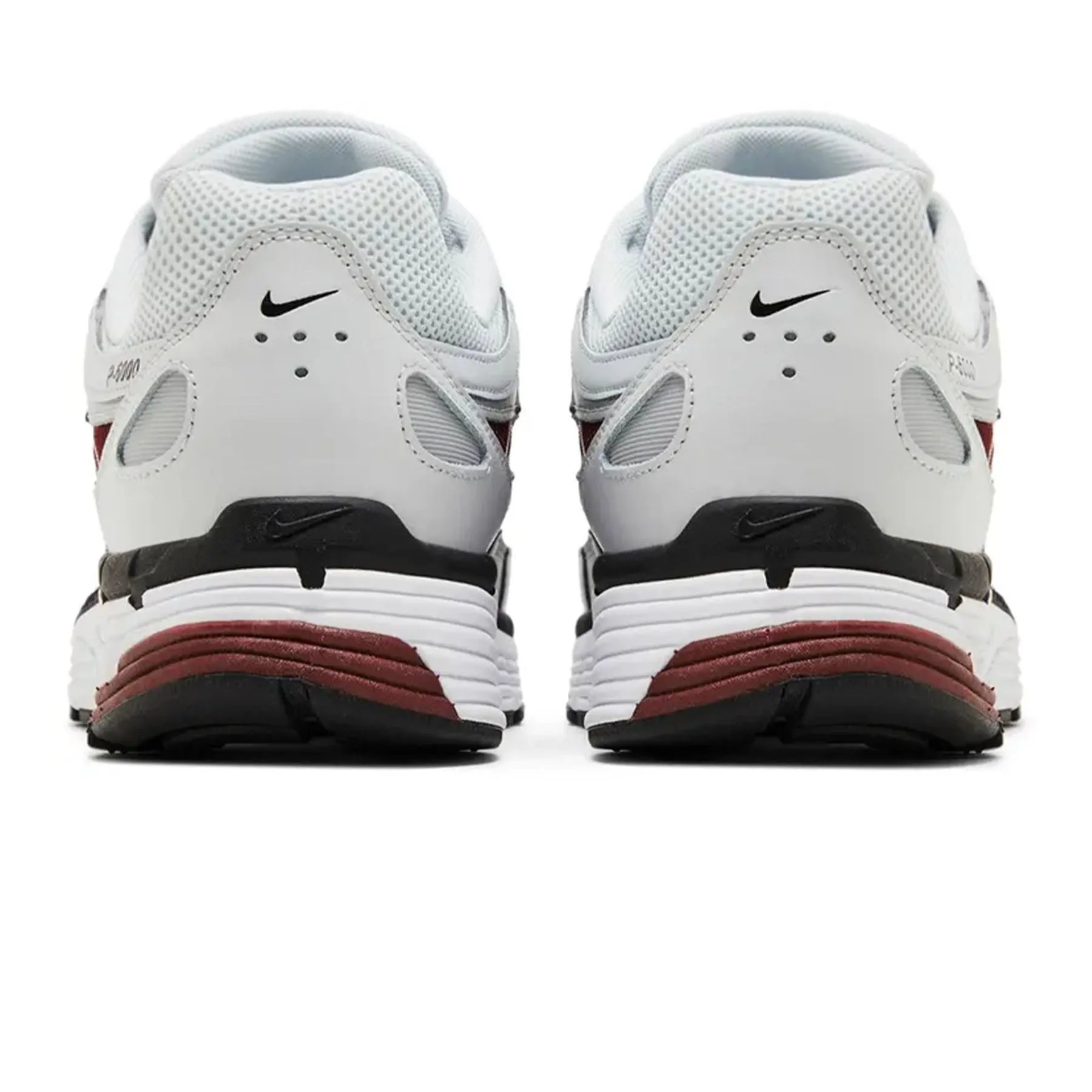 Nike P-6000 'Pure Platinum Team Red'