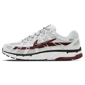 Nike P-6000 'Pure Platinum Team Red'