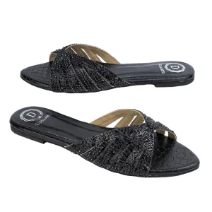 Noor Flats S182F - Black