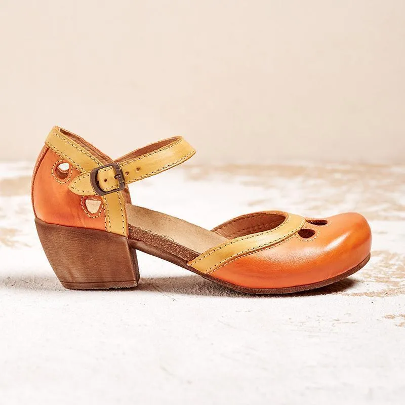 Nova - Comfort Sandals with Low Heels
