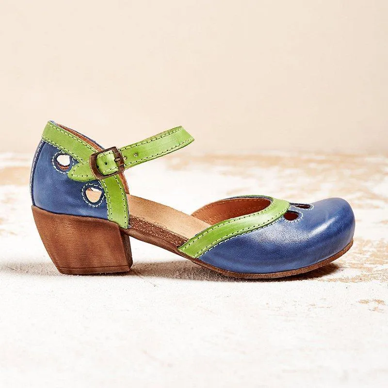 Nova - Comfort Sandals with Low Heels