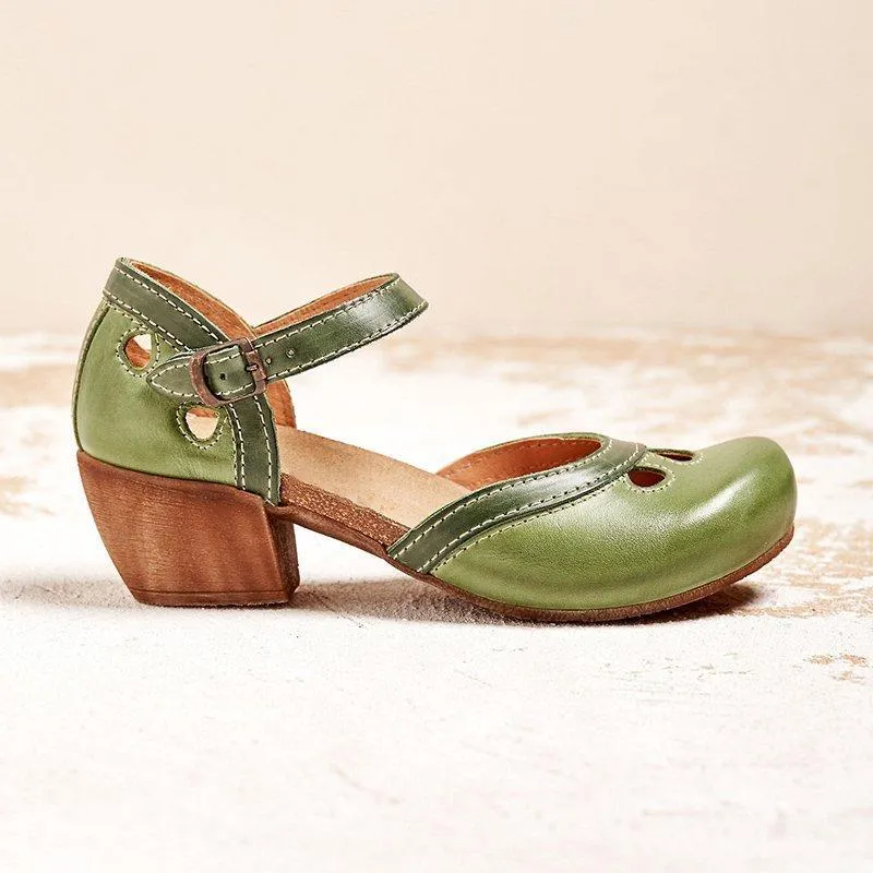 Nova - Comfort Sandals with Low Heels