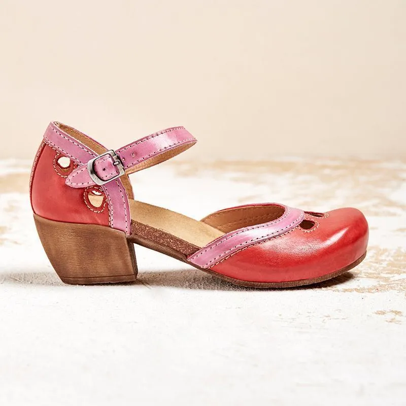 Nova - Comfort Sandals with Low Heels