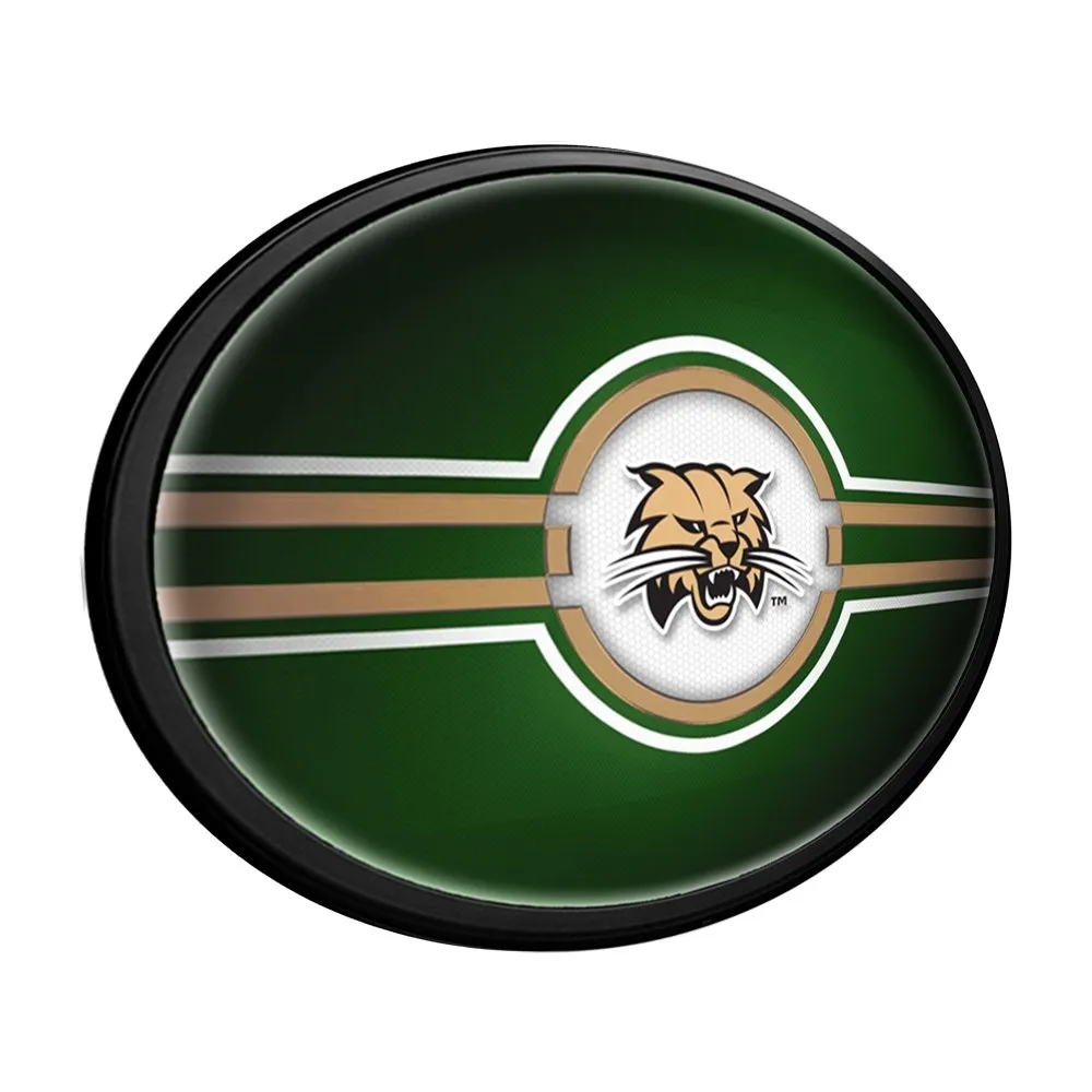 Ohio University Bobcats: Oval Slimline Lighted Wall Sign