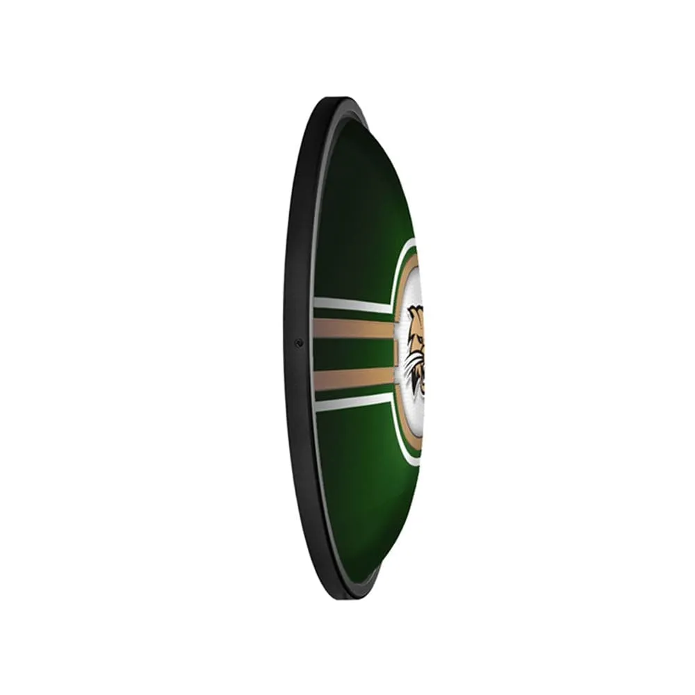 Ohio University Bobcats: Oval Slimline Lighted Wall Sign
