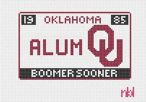 Oklahoma License Plate