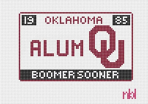 Oklahoma License Plate