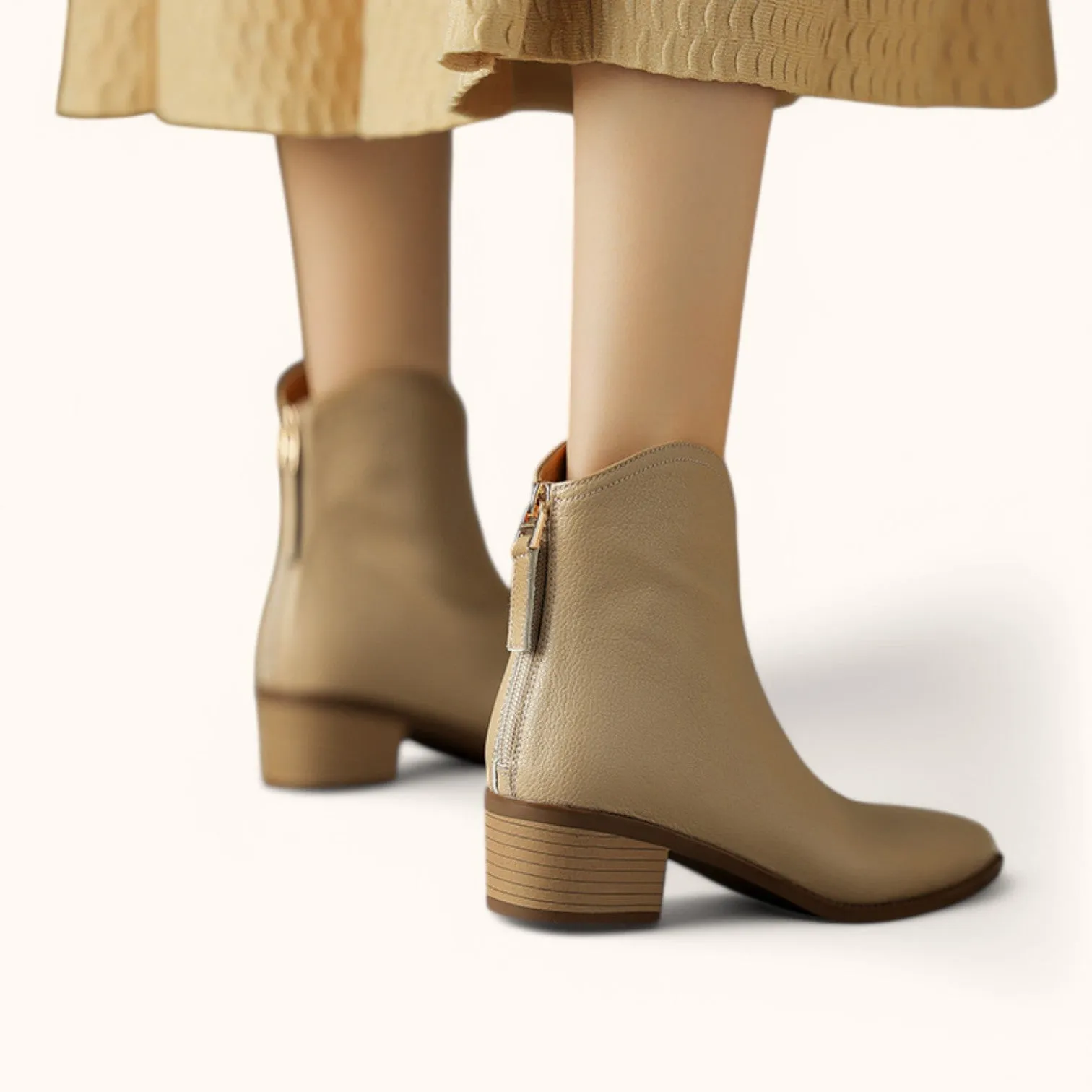 Oliver & Gracie | Simple Solid Ankle Boots