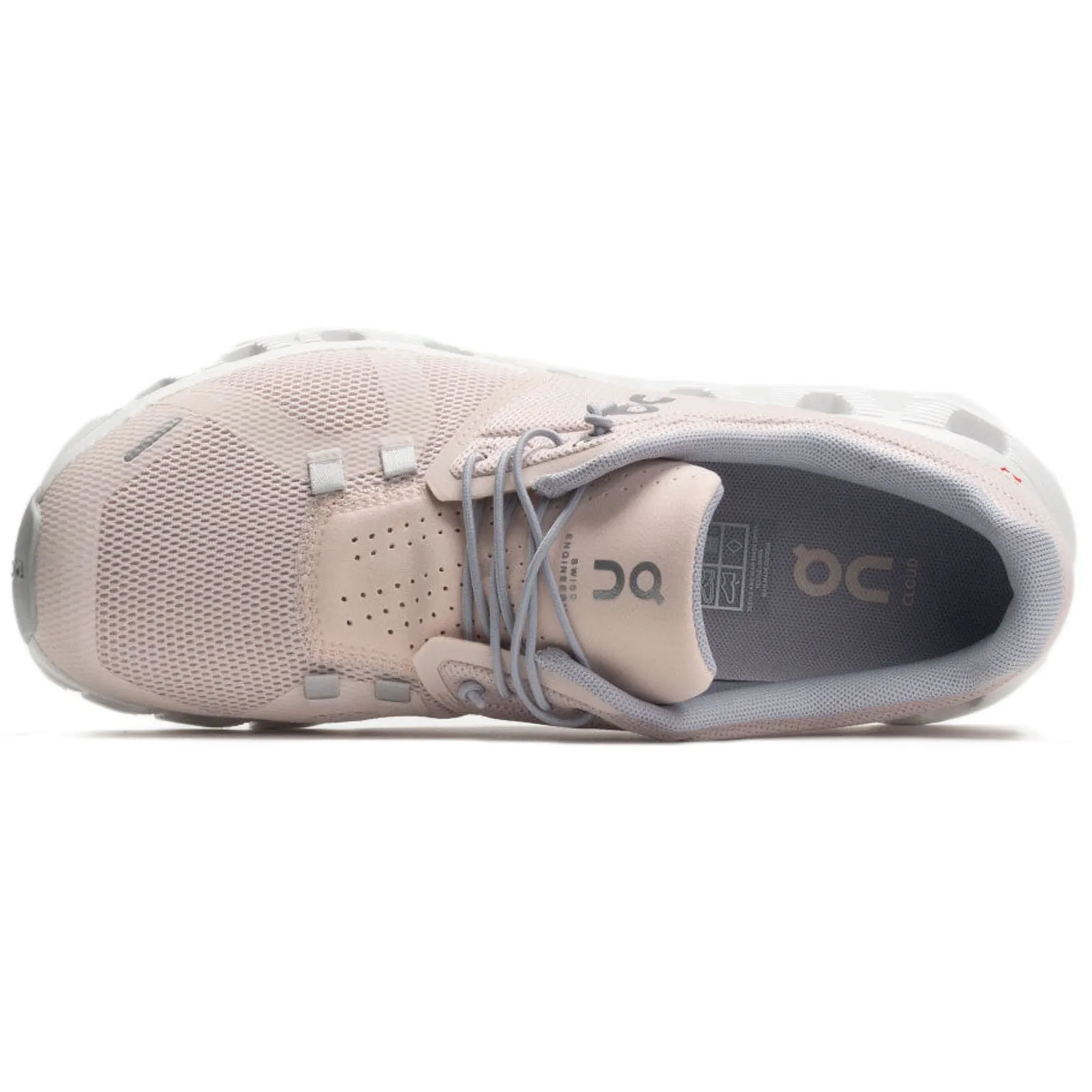 On Cloud 5 Synthetic Textile Women's Running ShoesTrainers - Shell White