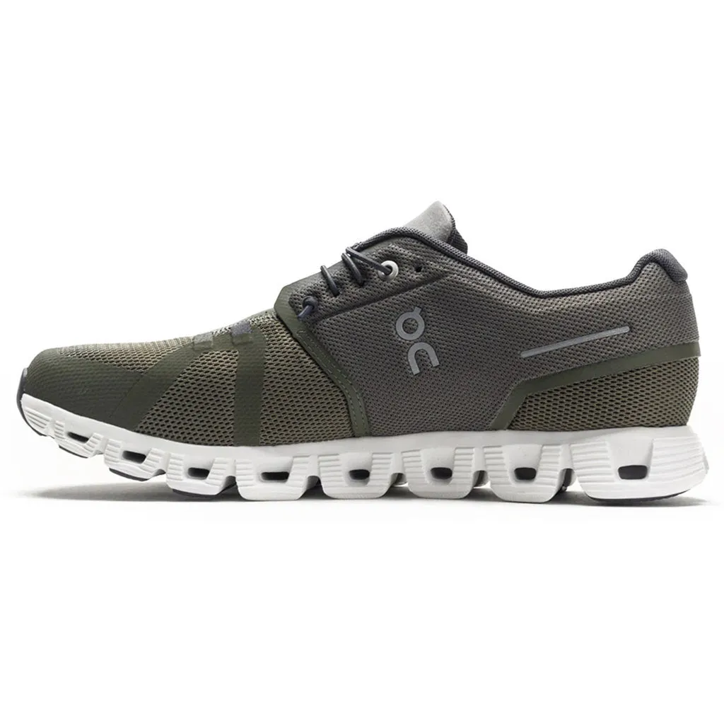 On Cloud 5 Textile Men's Running ShoesTrainers - Olive White